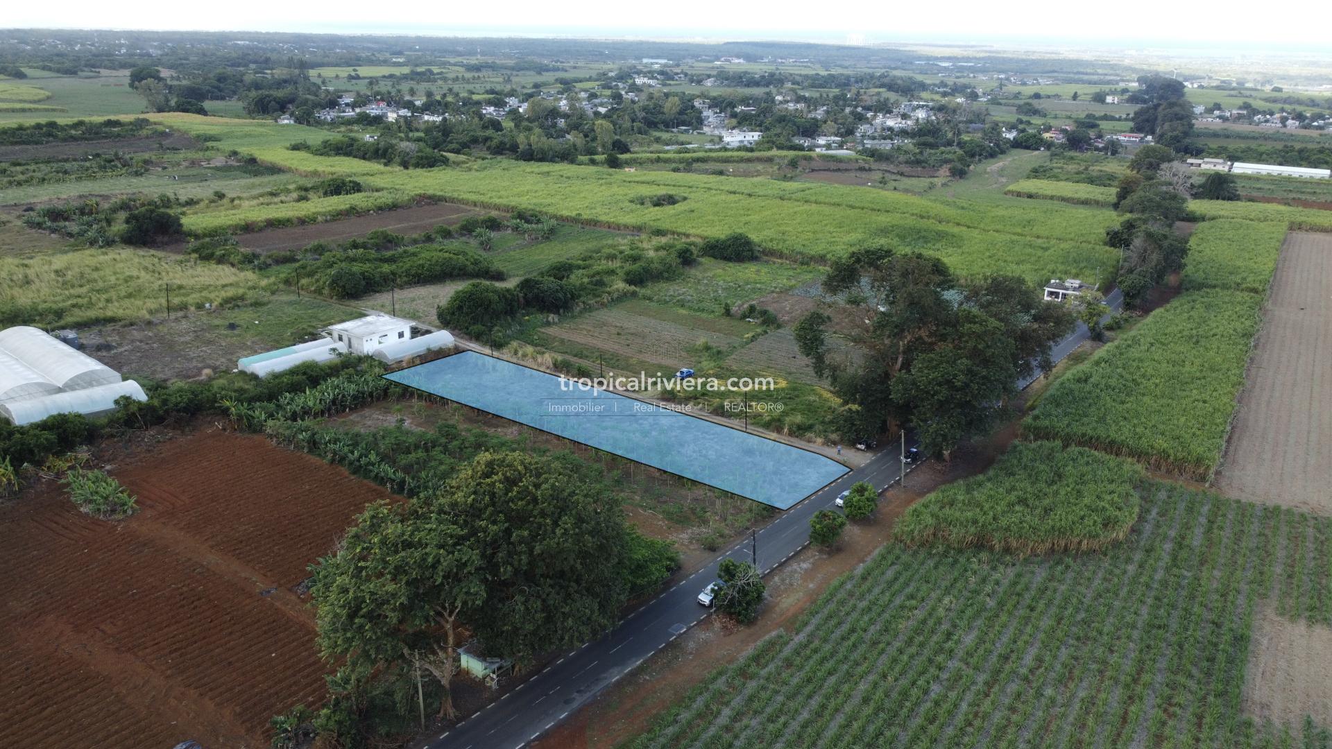 Sale Land Main Road Flacq