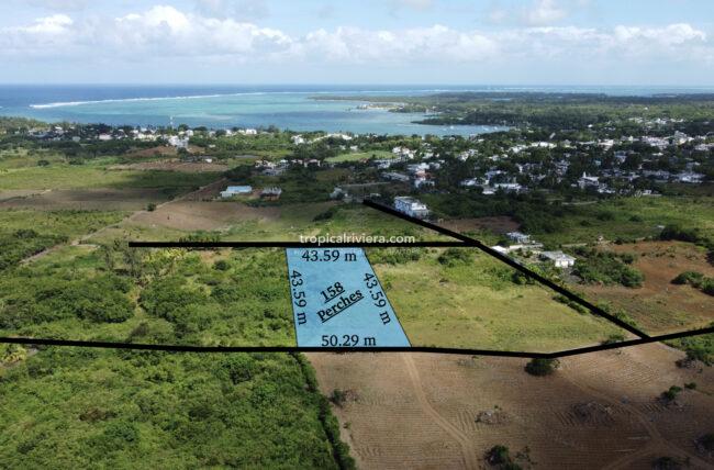 For Sale - Agricultural Land 6,669 m2 ( Convertible ) - Trou D'eau Douce