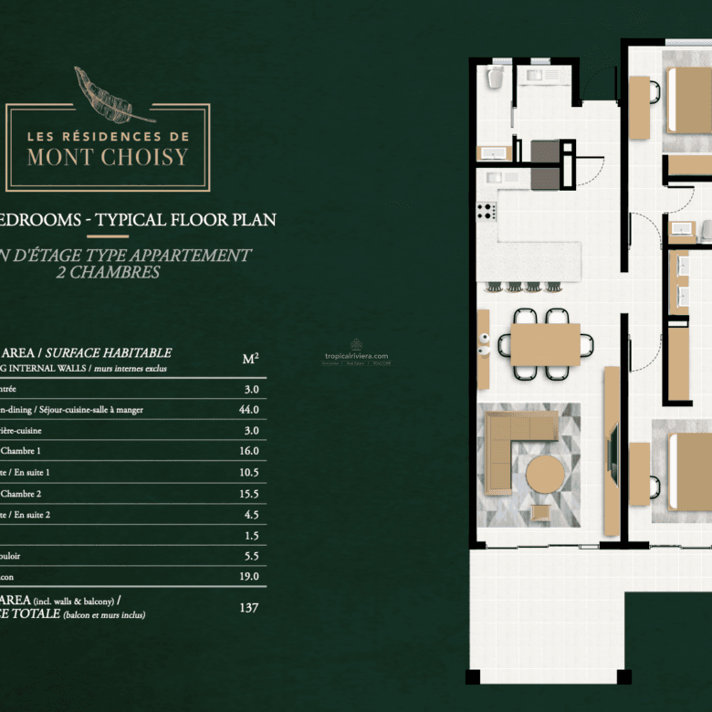 2-Bedroom PDS Apartment for Sale in Mont Choisy – Eligible for Foreign Buyers