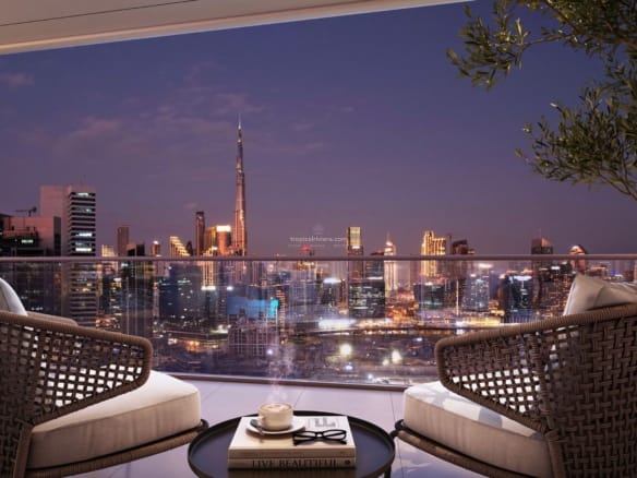 Appartement de 2 chambres à DG1, étage élevé, d'angle, à vendre à Business Bay, Dubaï