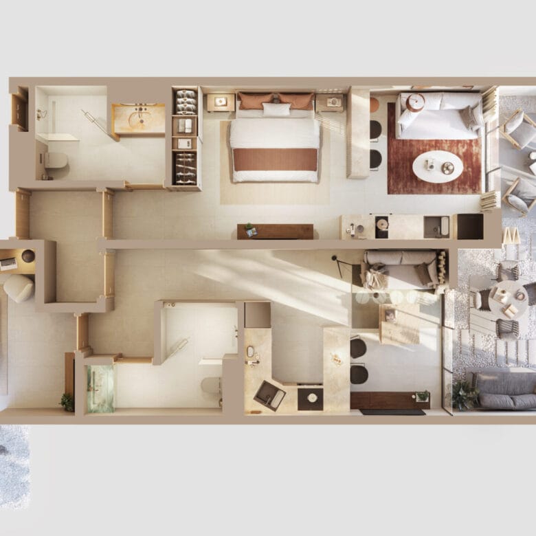 Apartment Near Péreybère Beach | 2Beach Collective