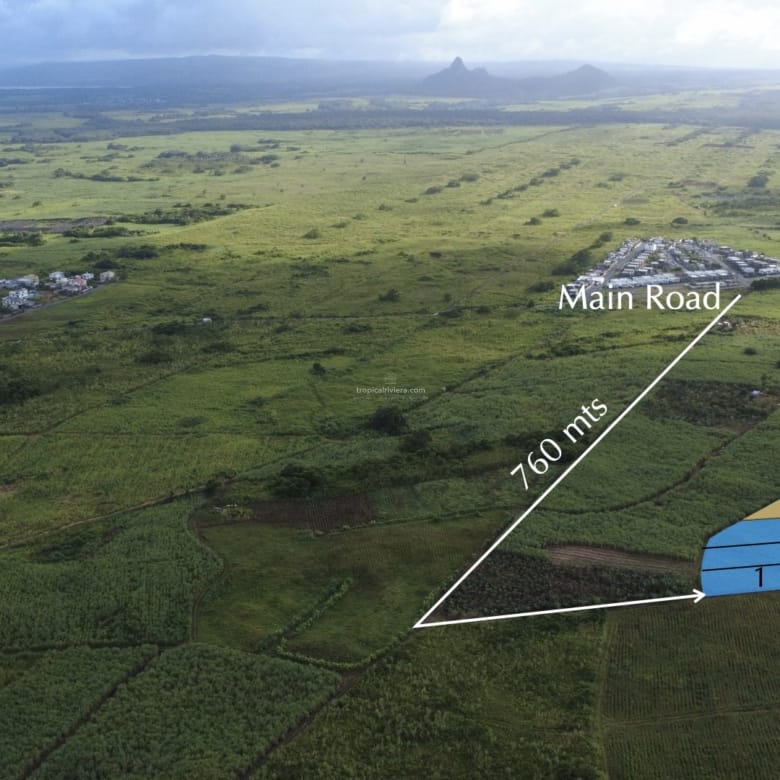 For Sale – Agricultural Land 1,603 m2 – Melrose, Moka