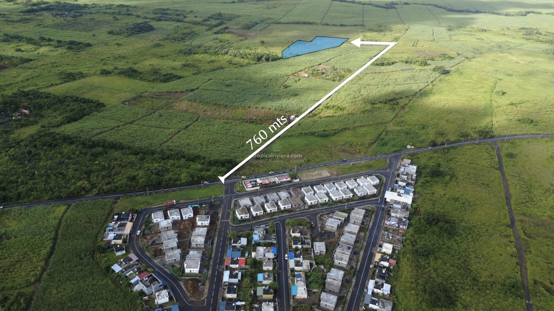 For Sale – Agricultural Land 1,603 m2 – Melrose, Moka