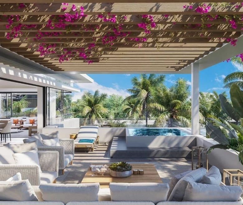 Penthouse de luxe de 3 chambres à vendre à Trou aux Biches, à l'île Maurice