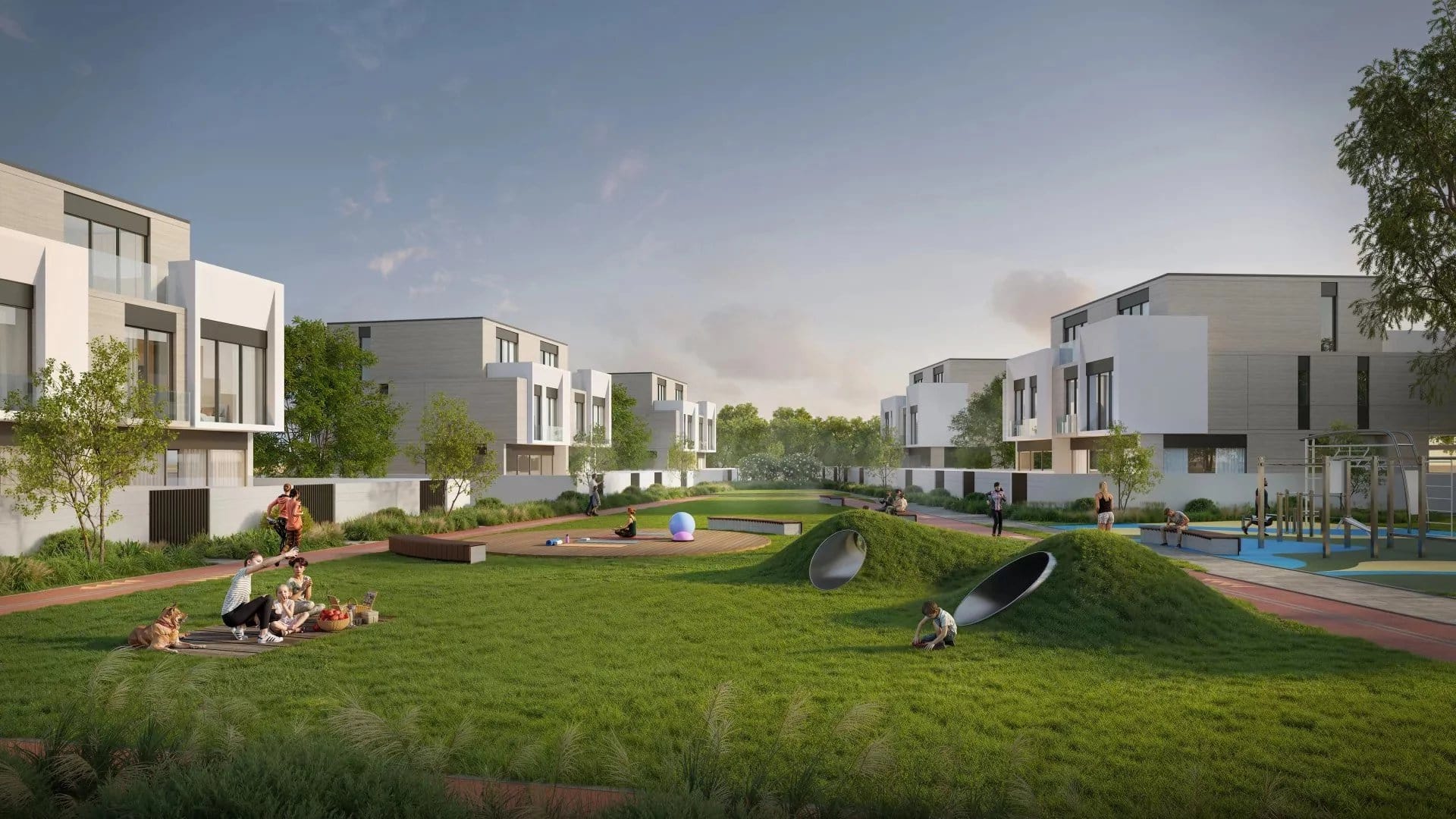 À vendre – Villa mitoyenne de 5 chambres – 373 m² – Jumeirah, Dubaï, Émirats arabes unis