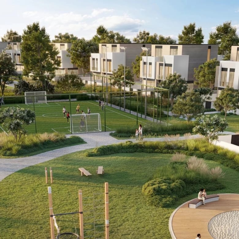 À vendre – Villa mitoyenne de 5 chambres – 373 m² – Jumeirah, Dubaï, Émirats arabes unis