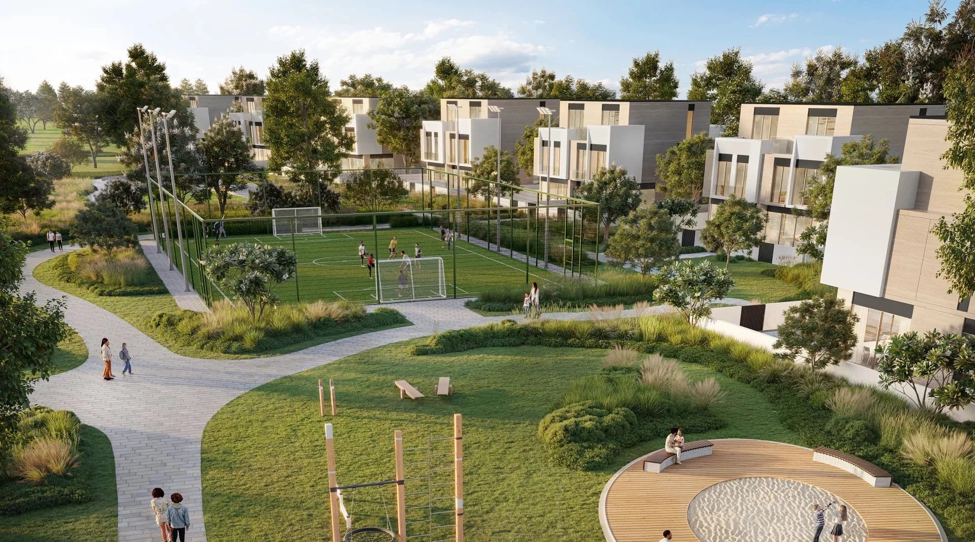 À vendre – Villa mitoyenne de 5 chambres – 373 m² – Jumeirah, Dubaï, Émirats arabes unis