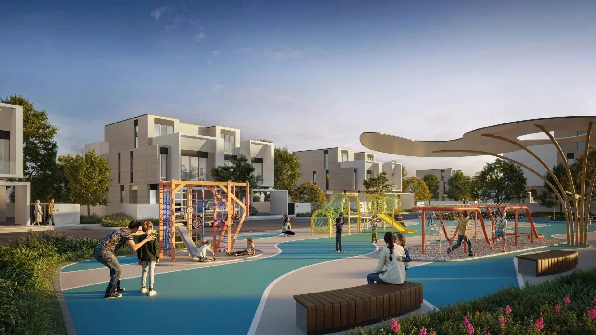 À vendre – Villa mitoyenne de 5 chambres – 373 m² – Jumeirah, Dubaï, Émirats arabes unis