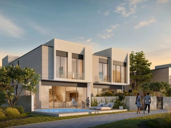 À Vendre – Villa jumelée 5 chambres – 373 m2 – Jumeira Dubaï, Émirats Arabes Unis