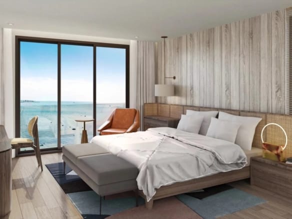 1 Bedroom Sea-Facing Apartment for Sale in Rivière Noire, Mauritius