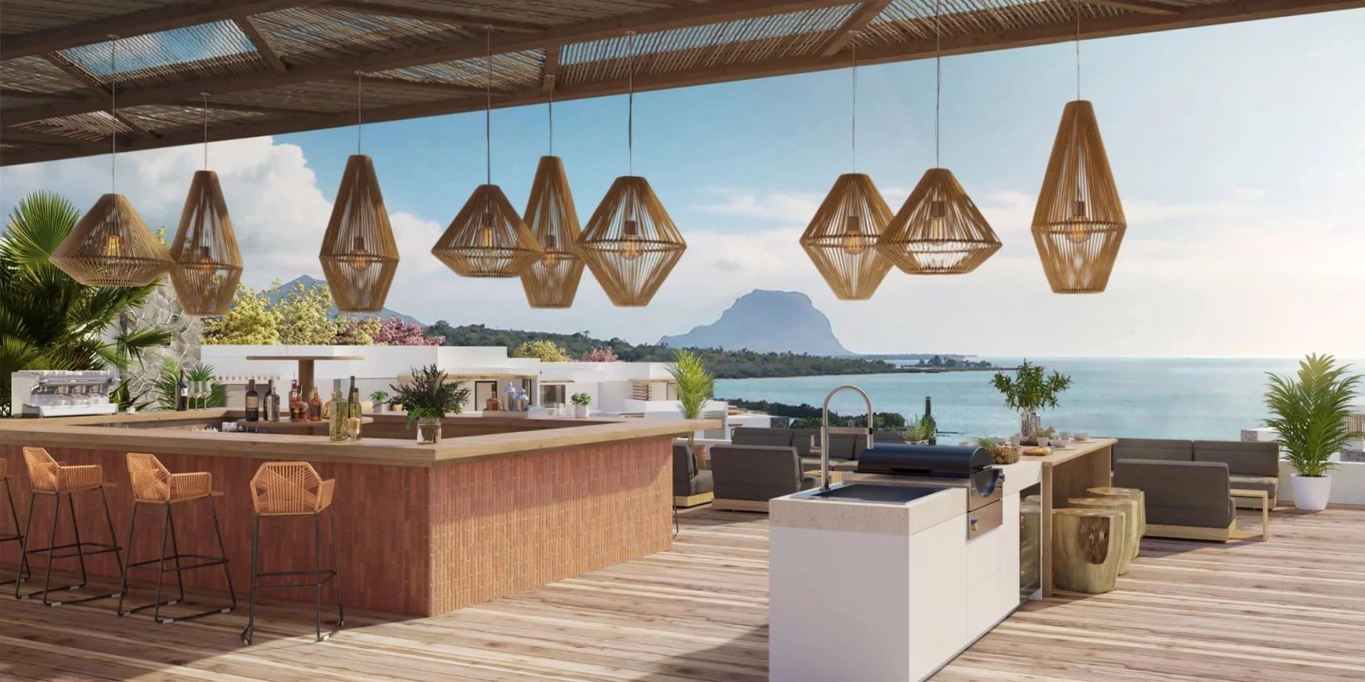 206 m² Three-Bedroom Apartment in Black River | Infinity by the Sea