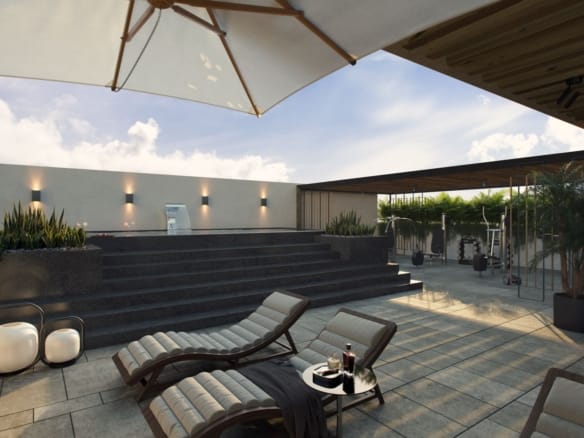 Luxueuse résidence côtière de 2 chambres à vendre près de la plage de Mont Choisy