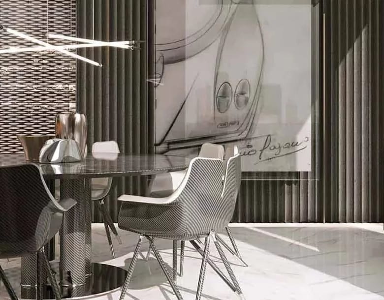 DaVinci Tower Residences by Pagani — Appartement en duplex de trois chambres — Dubaï