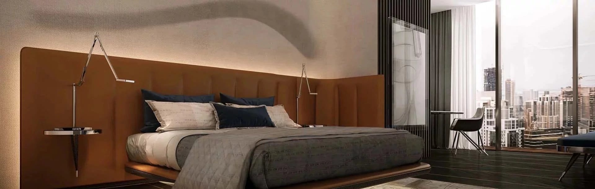 DaVinci Tower Residences by Pagani — Appartement en duplex de trois chambres — Dubaï