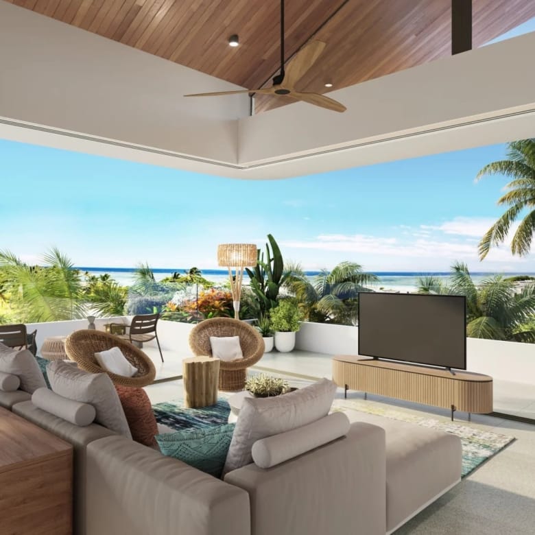 For Sale – 4 Bed/4.5Bath Penthouse 394.84 m2 – La Pirogue Residences – Wolmar, Flic en Flac