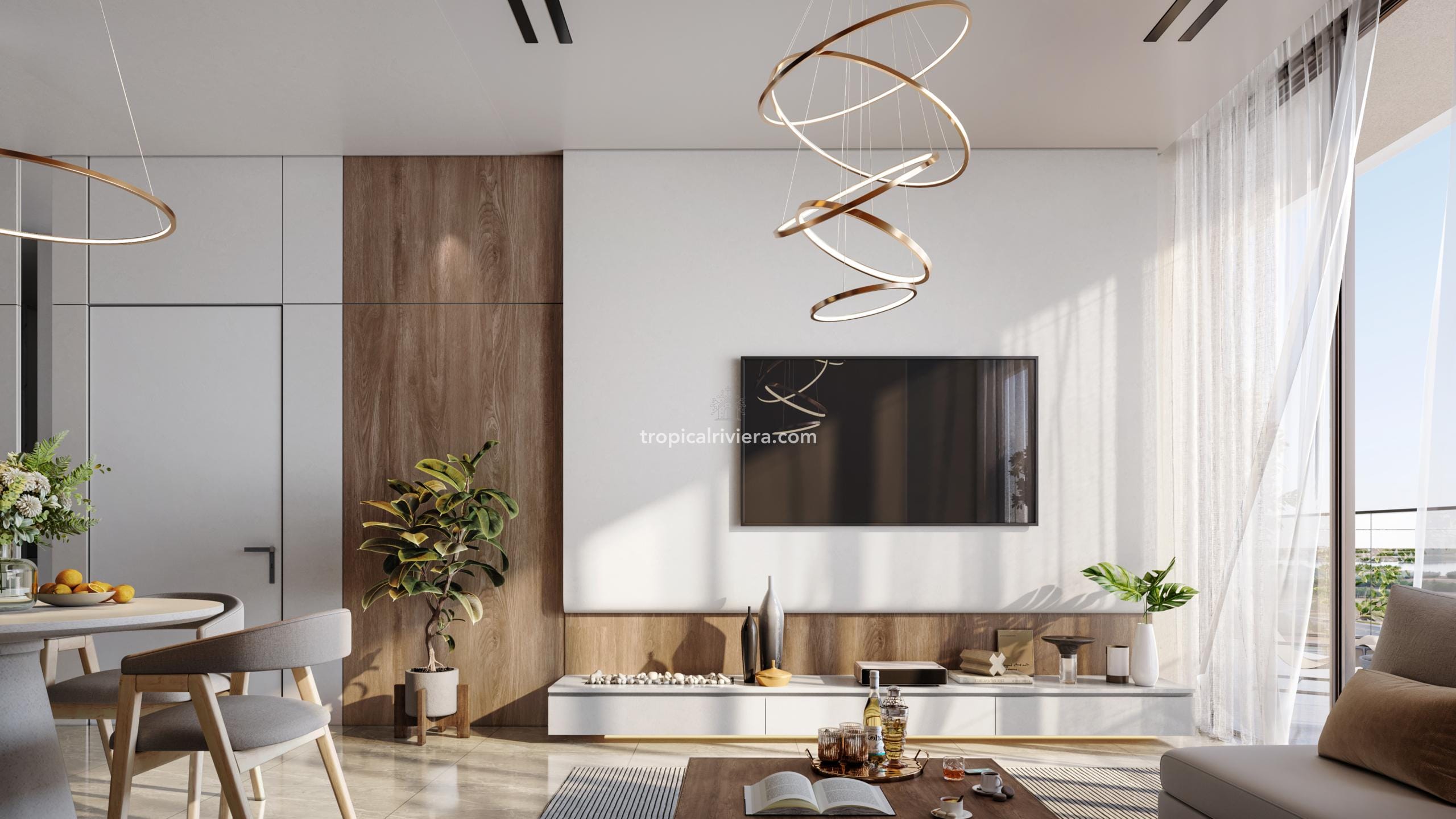 Appartement de luxe entièrement meublé d'une chambre, île d'Al Marjan – Pelagia Residences