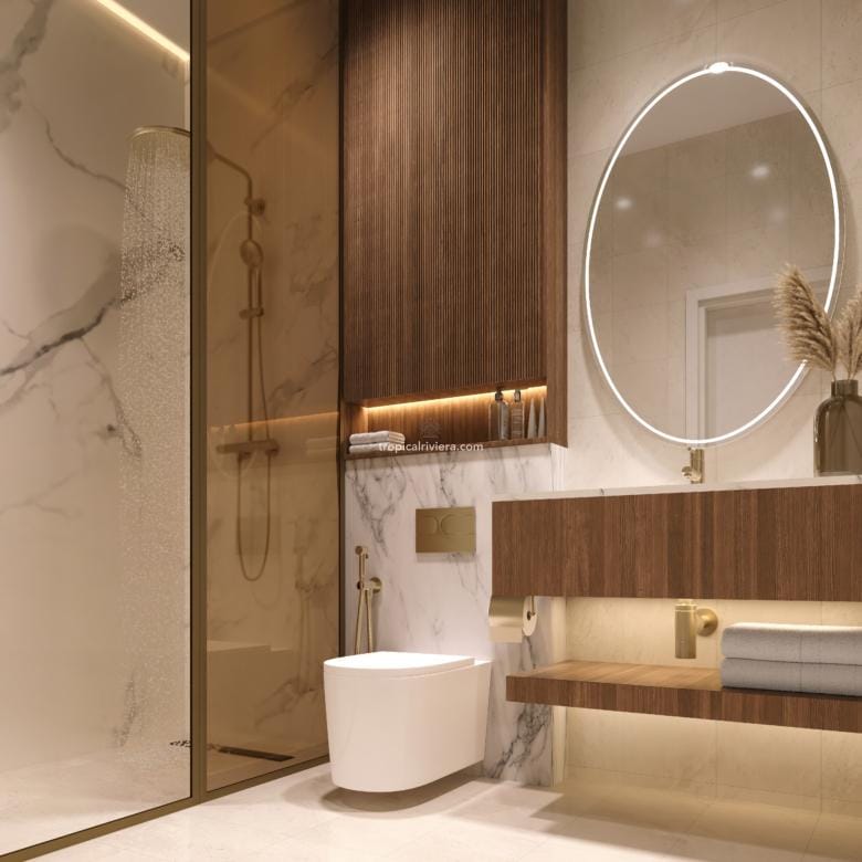 Appartement de luxe entièrement meublé d'une chambre, île d'Al Marjan – Pelagia Residences
