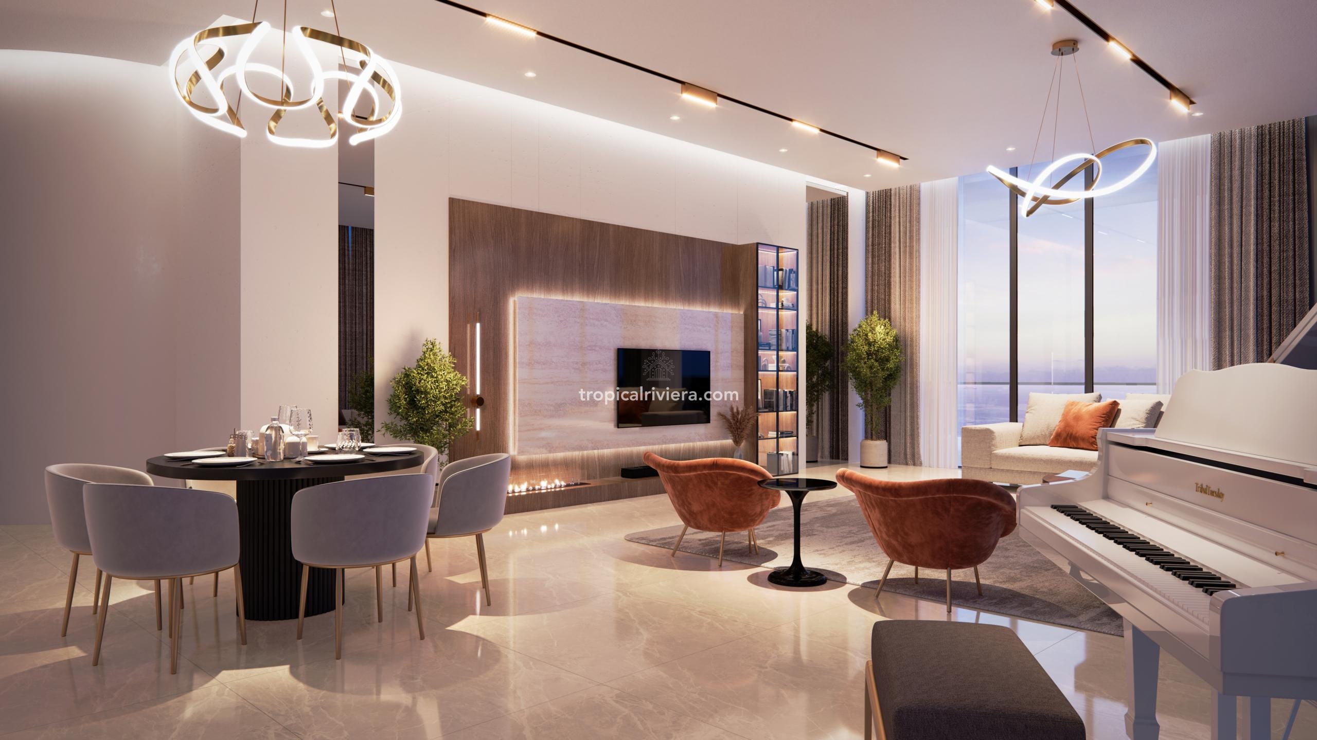 Pelagia Residences 2-Bedroom Corner Apartment – Al Marjan Island