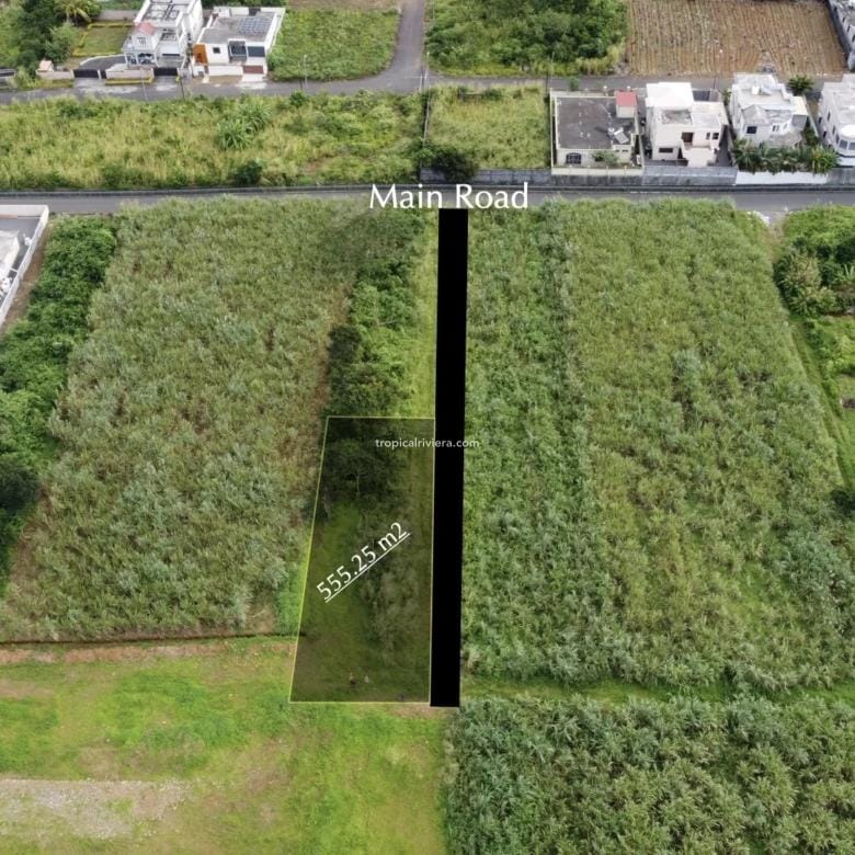 For Sale – Residential Land 555.25 m2 – New Grove, Grand Port