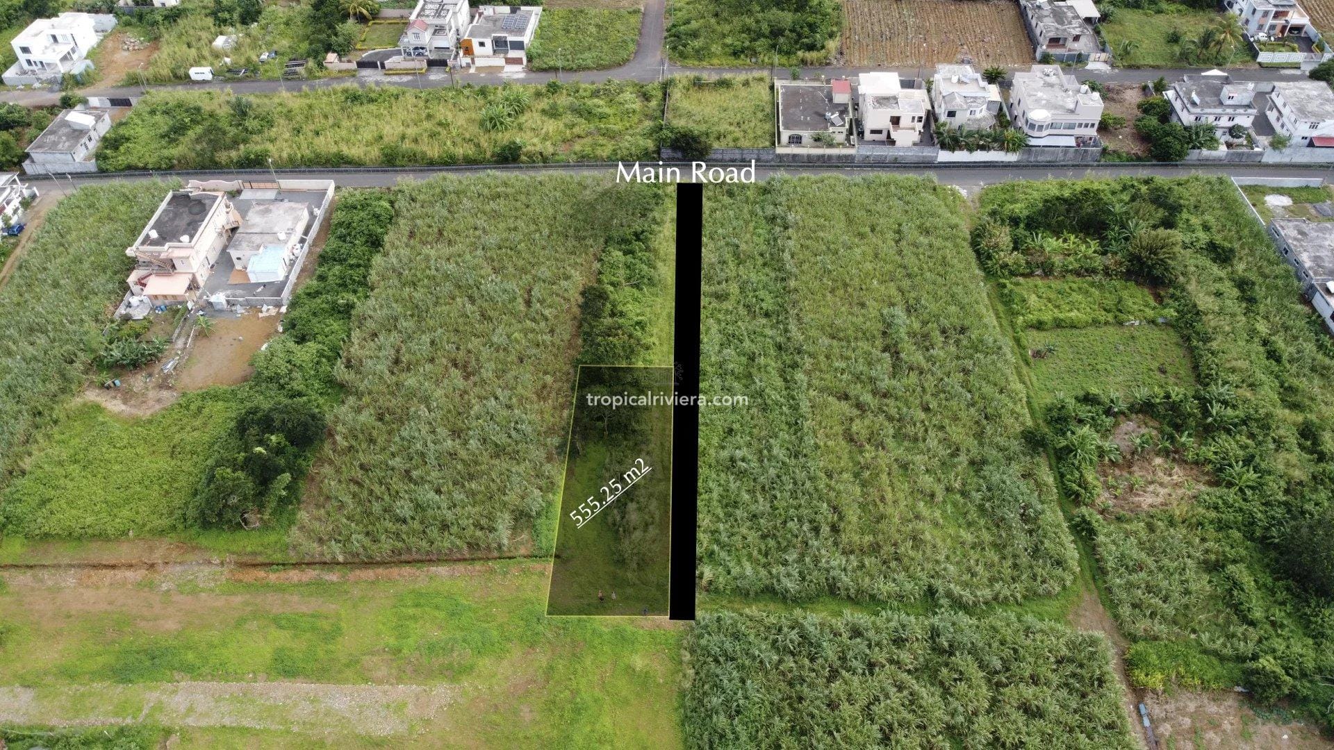 For Sale – Residential Land 555.25 m2 – New Grove, Grand Port