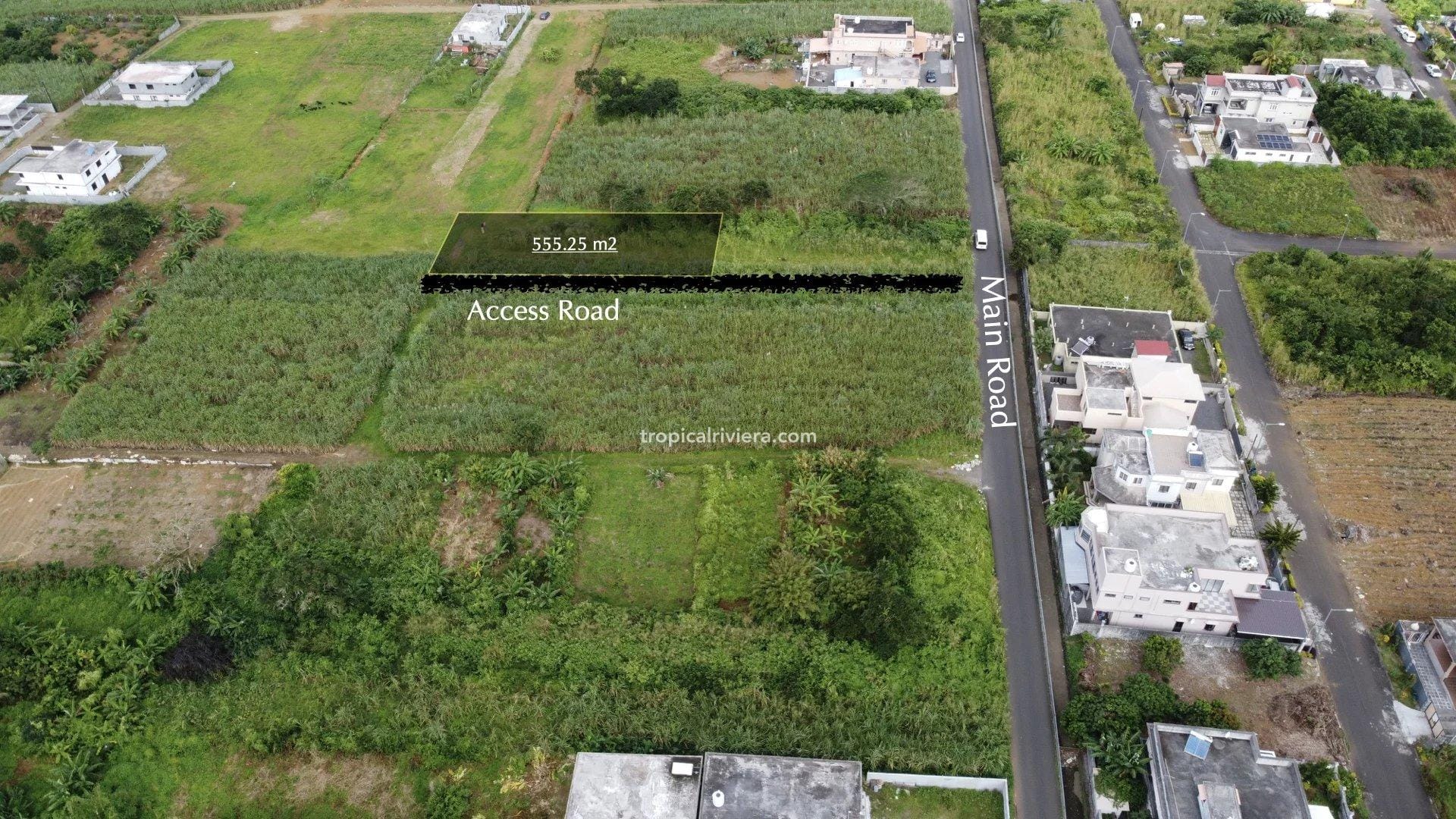For Sale – Residential Land 555.25 m2 – New Grove, Grand Port