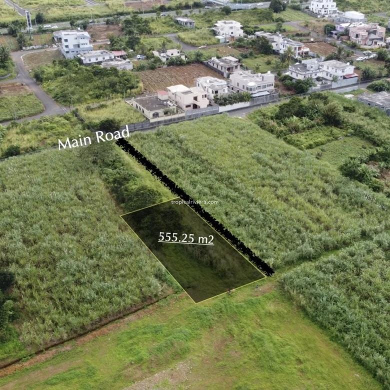 For Sale – Residential Land 555.25 m2 – New Grove, Grand Port