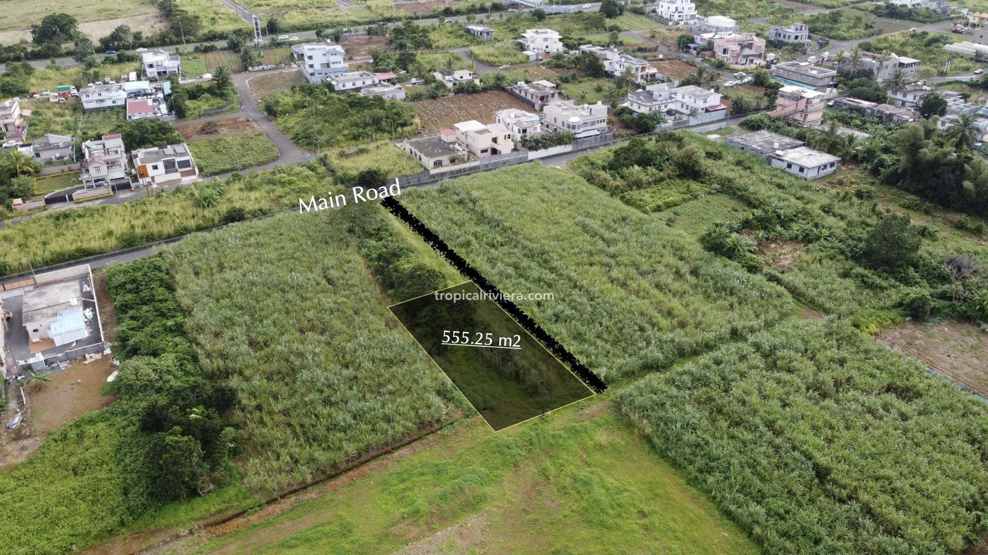 For Sale – Residential Land 555.25 m2 – New Grove, Grand Port