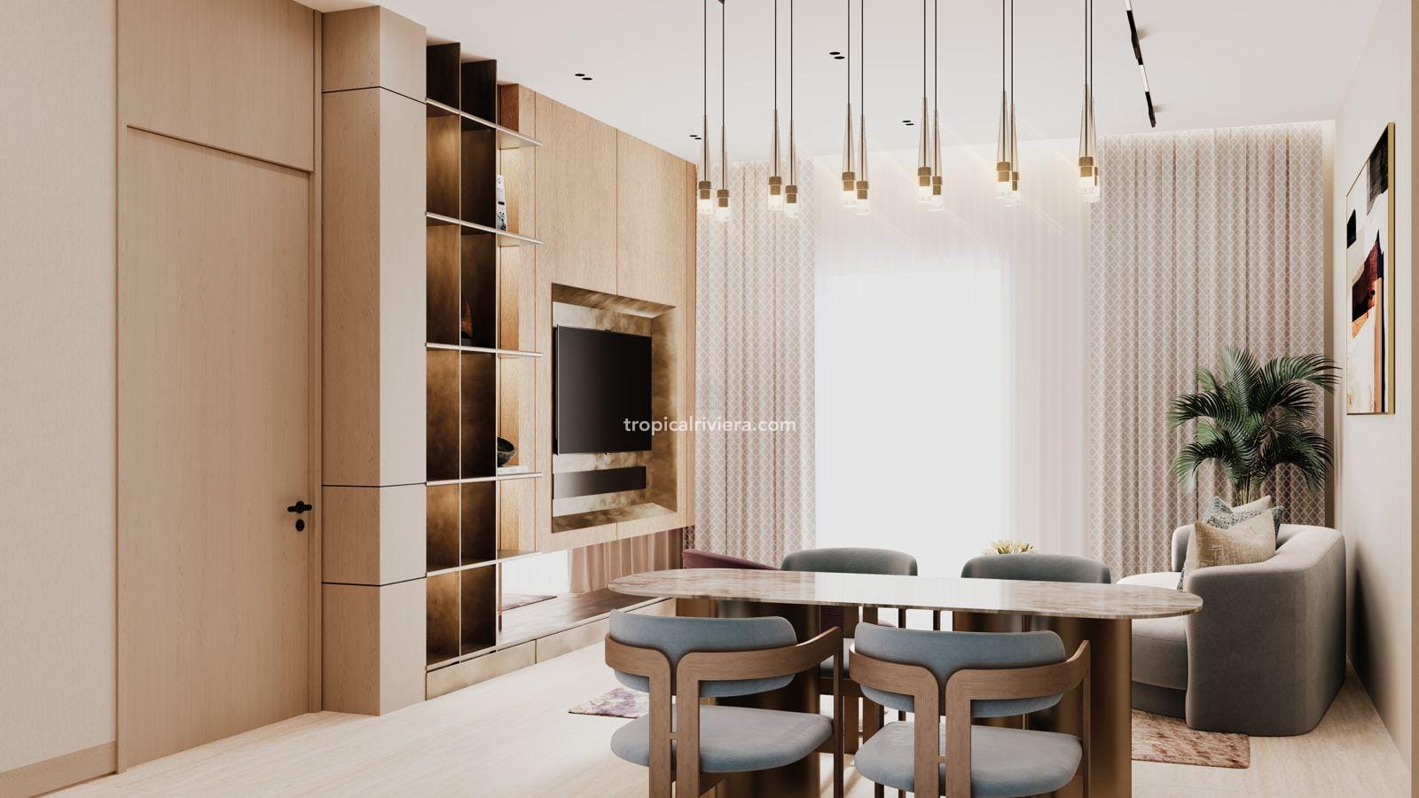 Two Bedroom Fully Furnished Serviced Apartment – Taj Wellington Mews Al Marjan Island