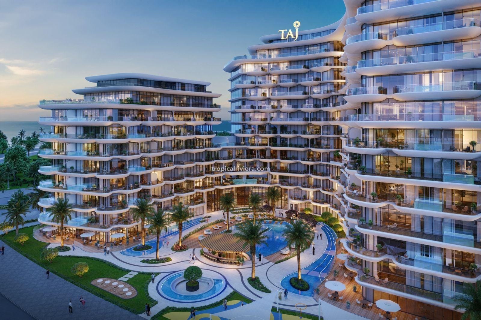 Two Bedroom Fully Furnished Serviced Apartment – Taj Wellington Mews Al Marjan Island