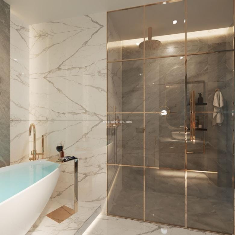Aqua Arc One-Bedroom Apartment with a 367 Sq Ft Private Balcony