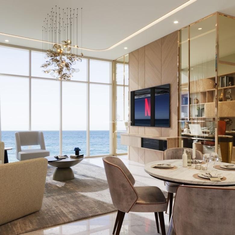 Aqua Arc One-Bedroom Apartment with a 367 Sq Ft Private Balcony