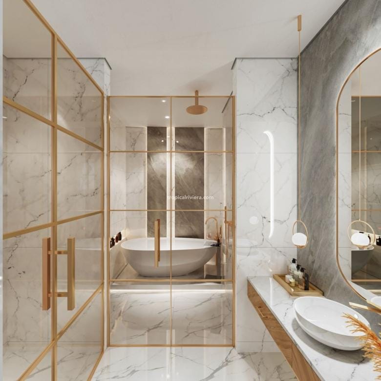 Aqua Arc One-Bedroom Apartment with a 367 Sq Ft Private Balcony