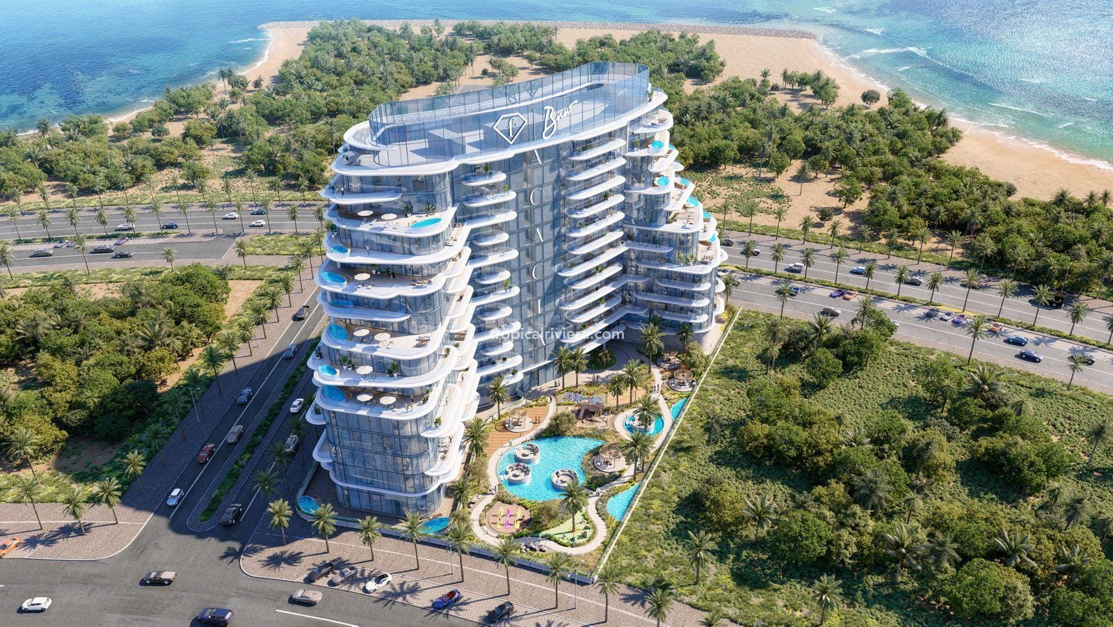 Three Bedroom Fully Furnished Luxury Apartment, Acacia Residences – Al Marjan Island