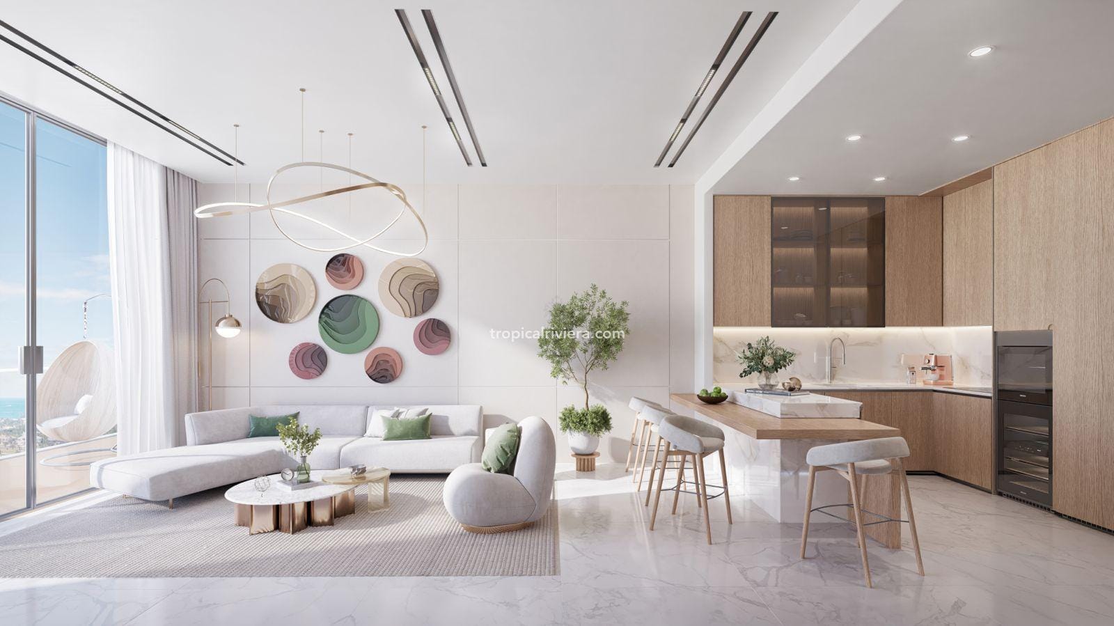 Three Bedroom Fully Furnished Luxury Apartment, Acacia Residences – Al Marjan Island