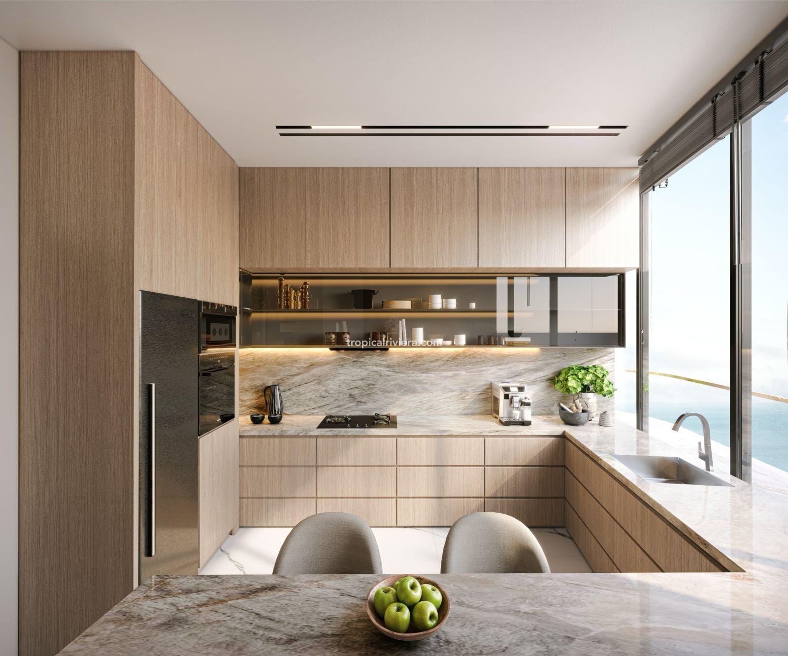 Three Bedroom Fully Furnished Luxury Apartment, Acacia Residences – Al Marjan Island
