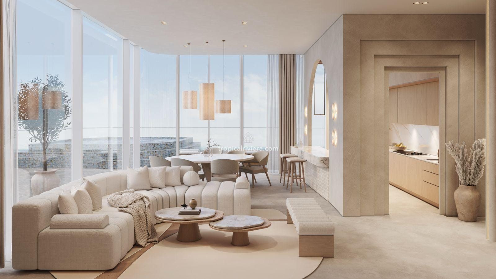Three Bedroom Apartment – La Perla Residences on Al Marjan Island, Ras Al Khaimah