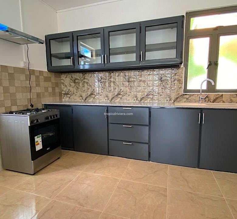Rental – Brand New Two Bedroom Furnished House/Villa with Gated Yard- Petit Raffray