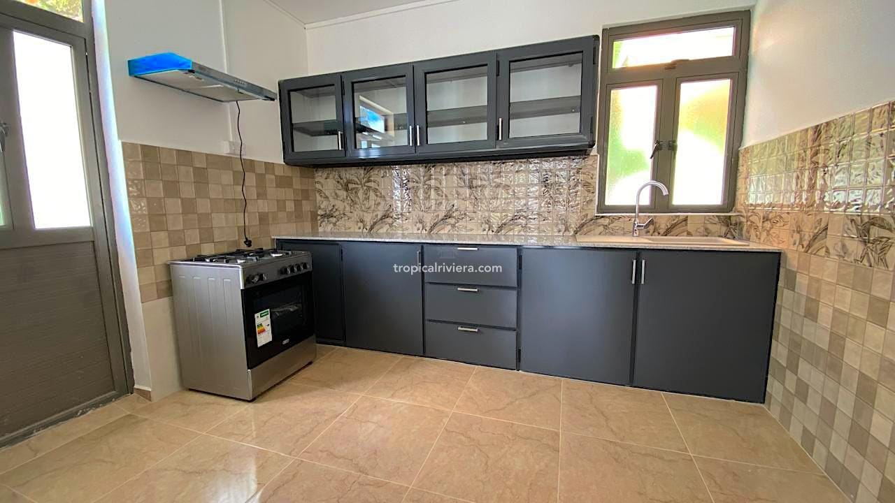 Rental – Brand New Two Bedroom Furnished House/Villa with Gated Yard- Petit Raffray