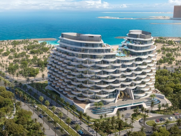 Aqua Arc One-Bedroom Apartment with a 367 Sq Ft Private Balcony