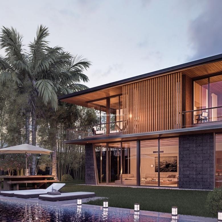 Freehold Luxury Villa in Nuanu, Bali | OXO The Residences by Alexis Dornier