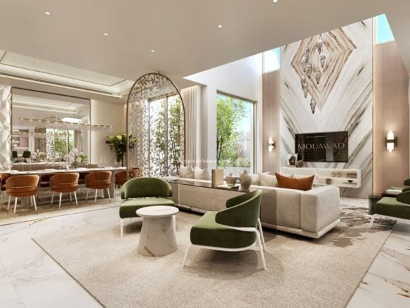 Neptune, Interiors by Mouawad — 5-Bedroom Luxury Villas in SEDRA, North Riyadh