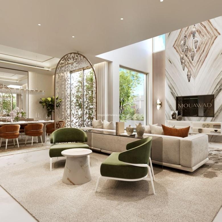 Neptune, Interiors by Mouawad — 5-Bedroom Luxury Villas in SEDRA, North Riyadh