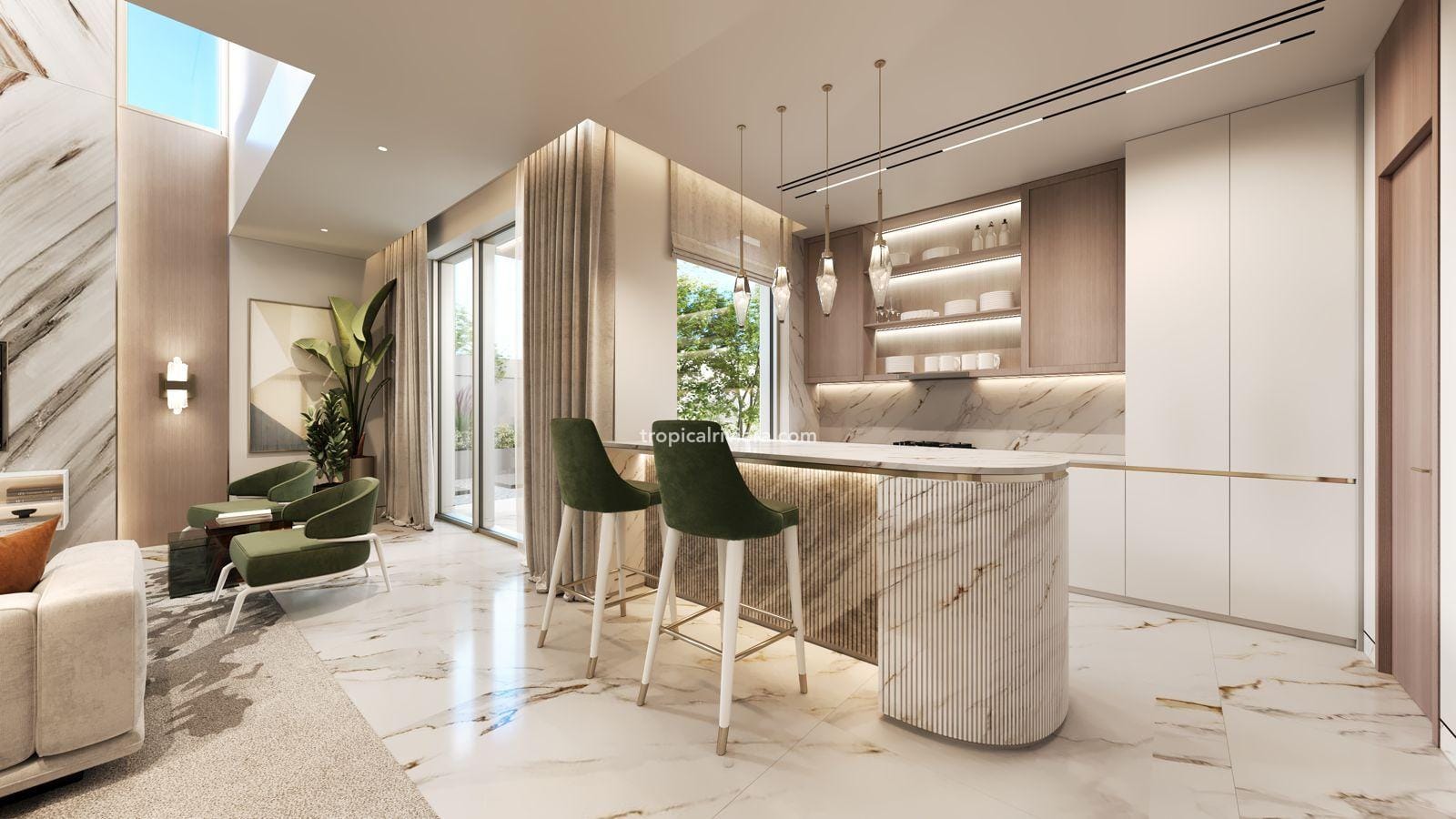 Neptune, Interiors by Mouawad — 5-Bedroom Luxury Villas in SEDRA, North Riyadh