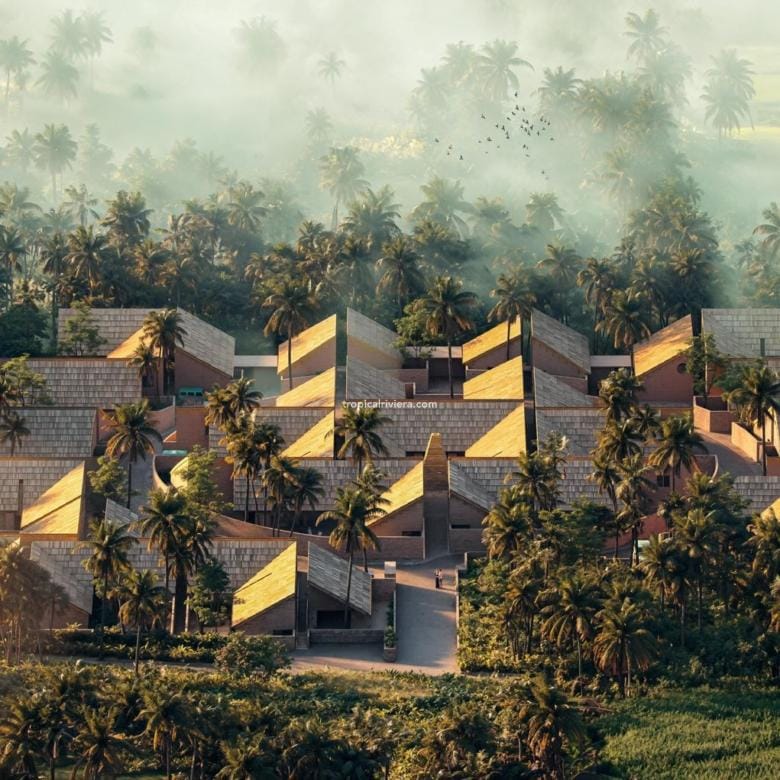 OXO The Pavilions — Freehold 3-Bedroom Wellness Villa in Nuanu, Bali