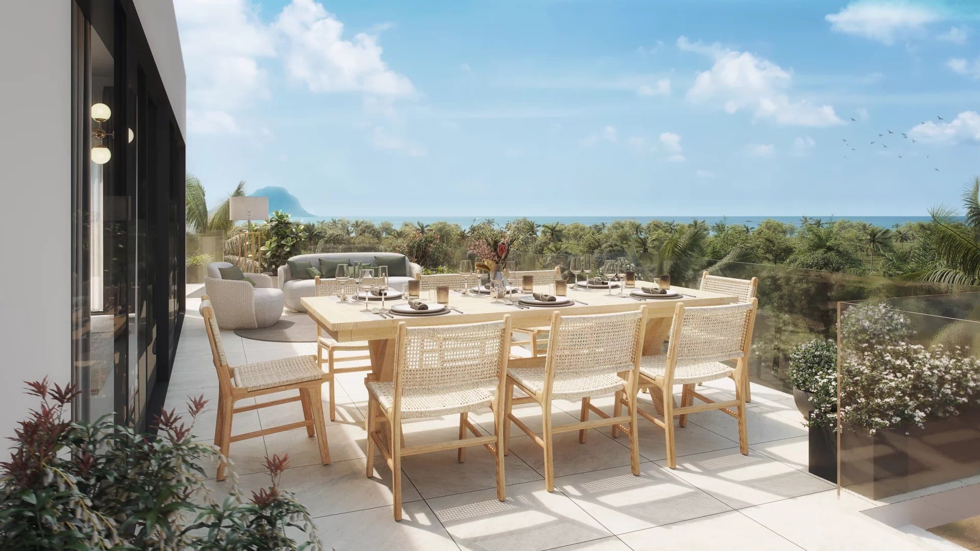 Sunset Cove — 3-Bedroom Apartment for Sale in Tamarin, Mauritius (145 m²)