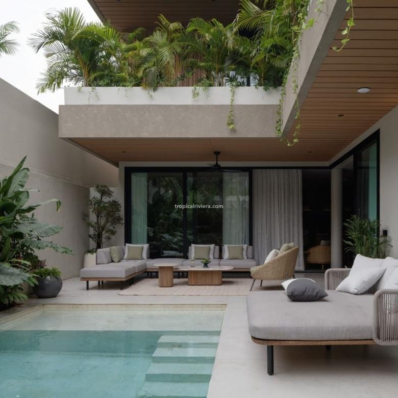 The Bank by OXO — Freehold 4-Bedroom Riverside Villa in Pererenan, Bali