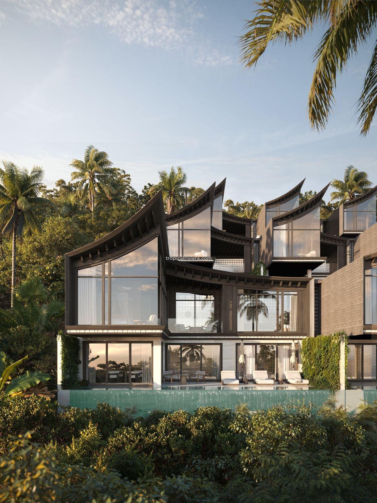 The Era by OXO — Freehold 3-Bedroom Hilltop Villa in Uluwatu, Bali