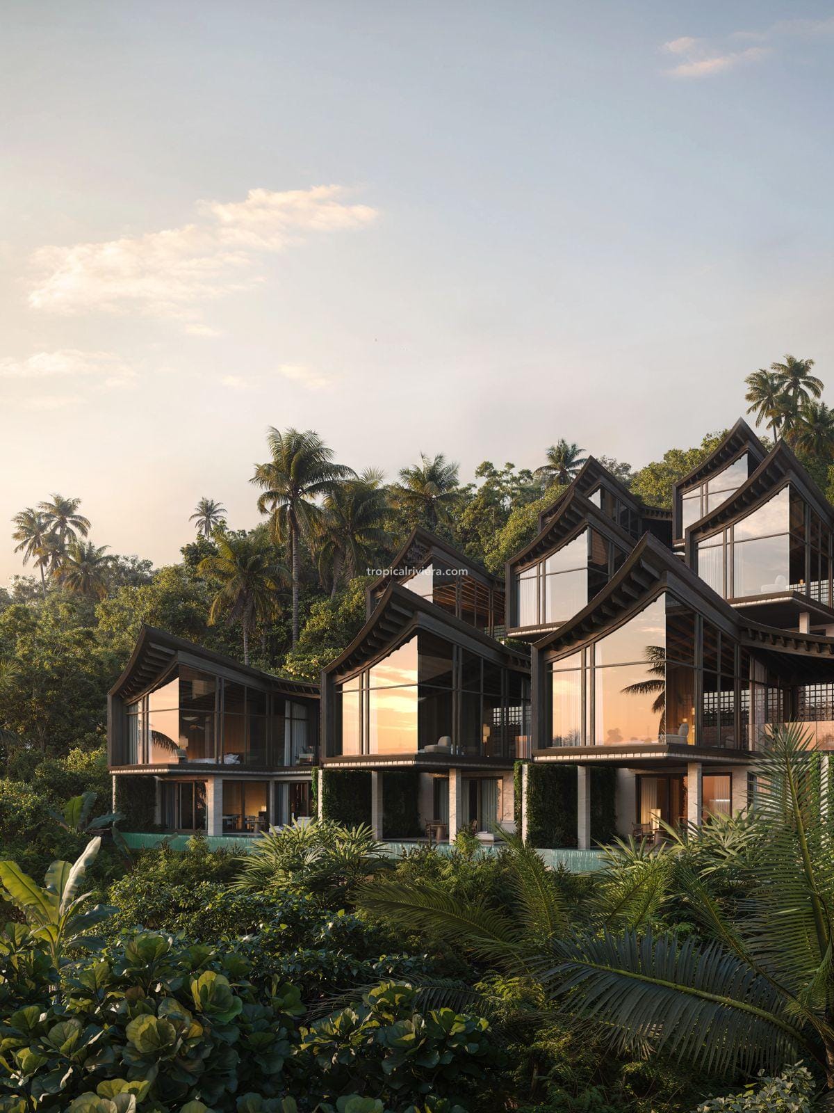 The Era by OXO — Freehold 3-Bedroom Hilltop Villa in Uluwatu, Bali