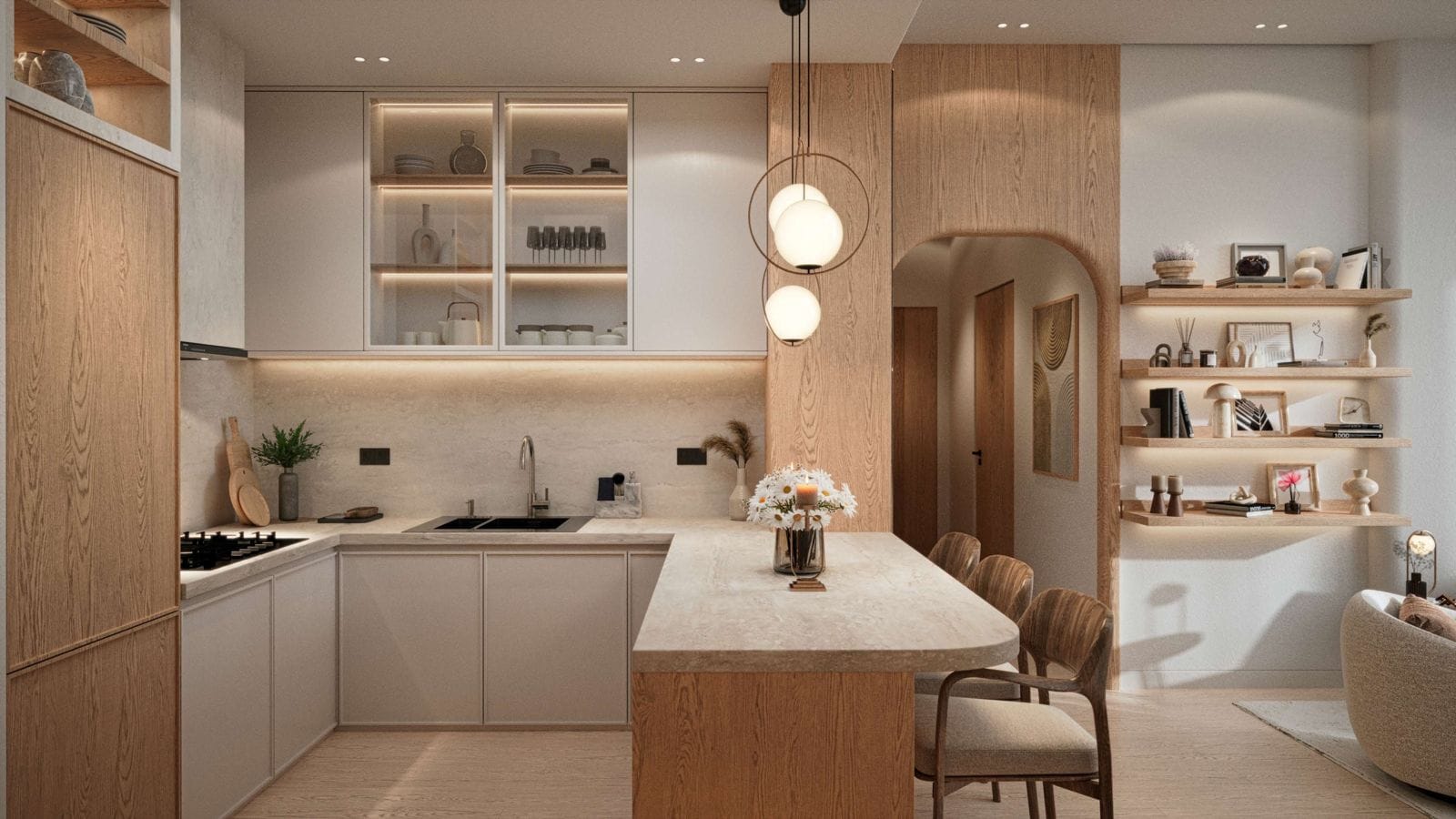 Studio residence at Azure by Lapis – Al Marjan Island ,Ras Al Khaimah – UAE