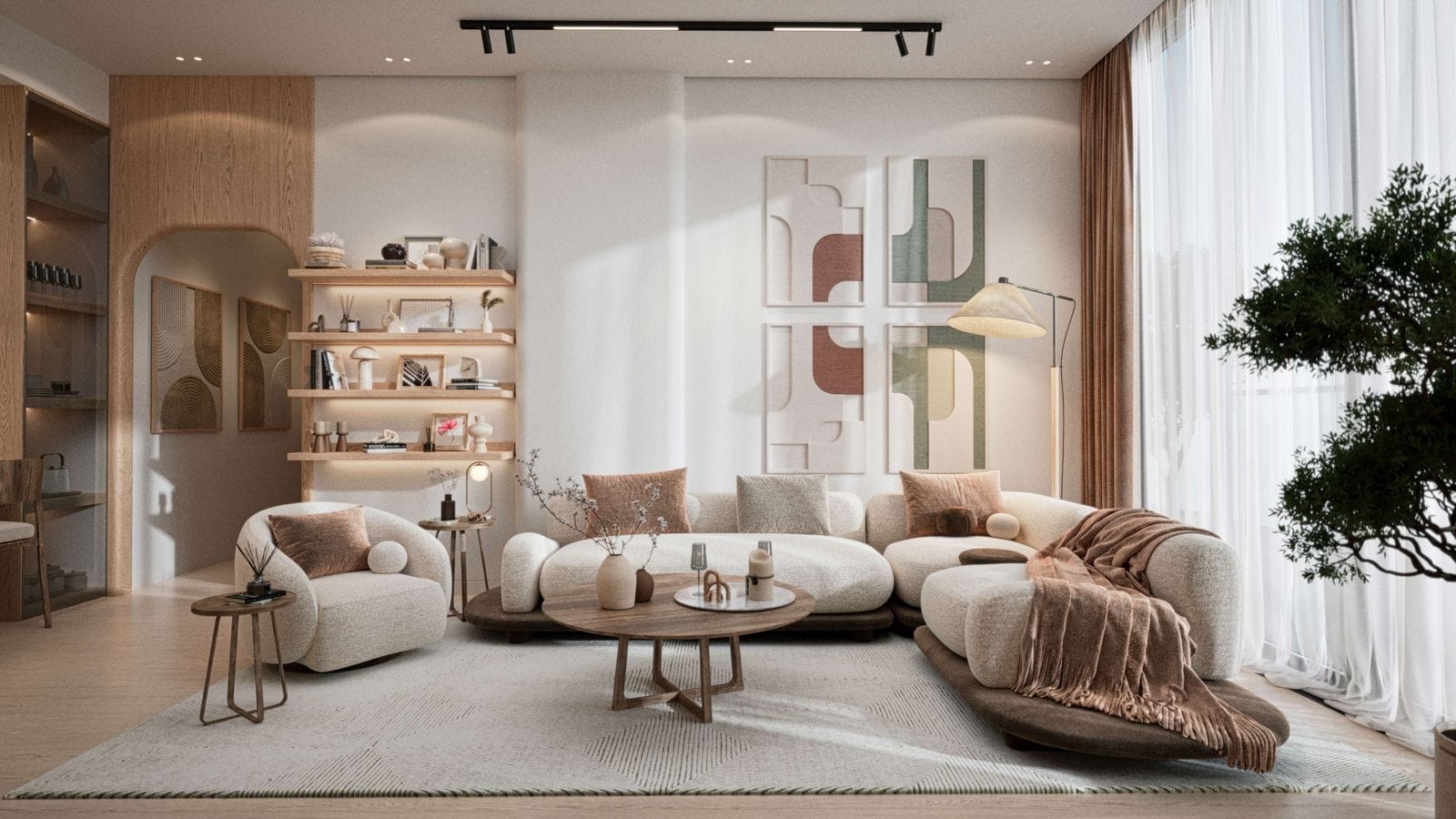 Three-bedroom apartments at Azure by Lapis – Al Marjan, Ras Al Khaimah UAE